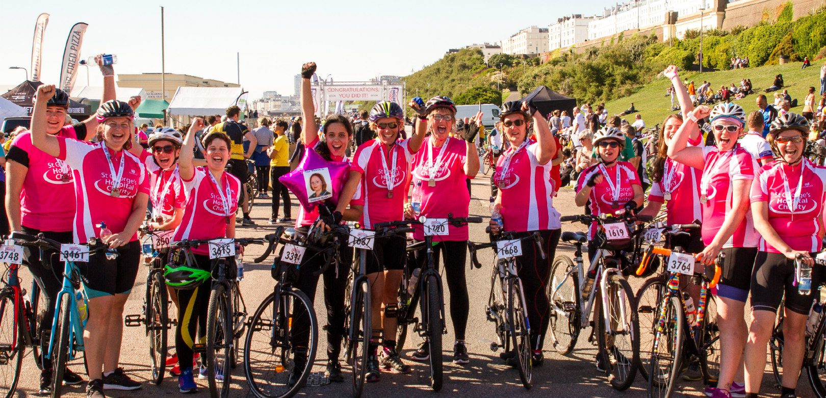 London to brighton online bike ride 2020