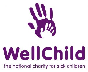 Logo for Wellchild the national charity for sick children.
