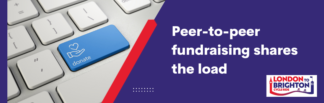 Peer-to-peer fundraising shares the load